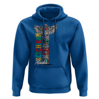 Native American Alaska Hoodie Ketchikan Totem Pole - Wonder Print Shop