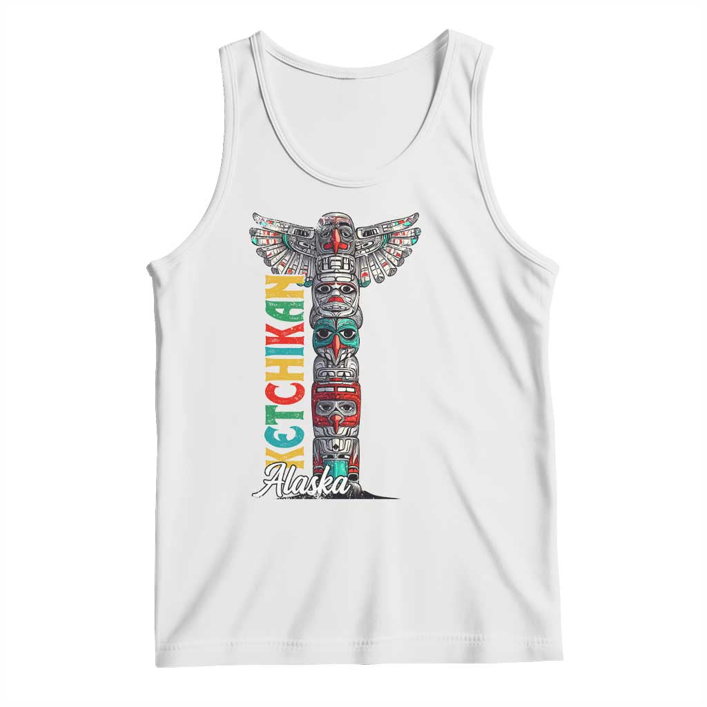 Native American Alaska Tank Top Ketchikan Totem Pole