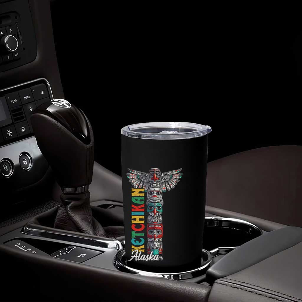 Native American Alaska Tumbler Cup Ketchikan Totem Pole