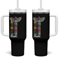 Native American Alaska Tumbler With Handle Ketchikan Totem Pole