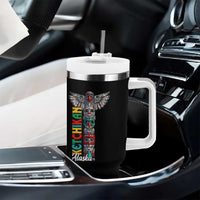 Native American Alaska Tumbler With Handle Ketchikan Totem Pole