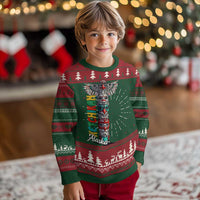 Native American Alaska Ugly Christmas Sweater Ketchikan Totem Pole - Wonder Print Shop