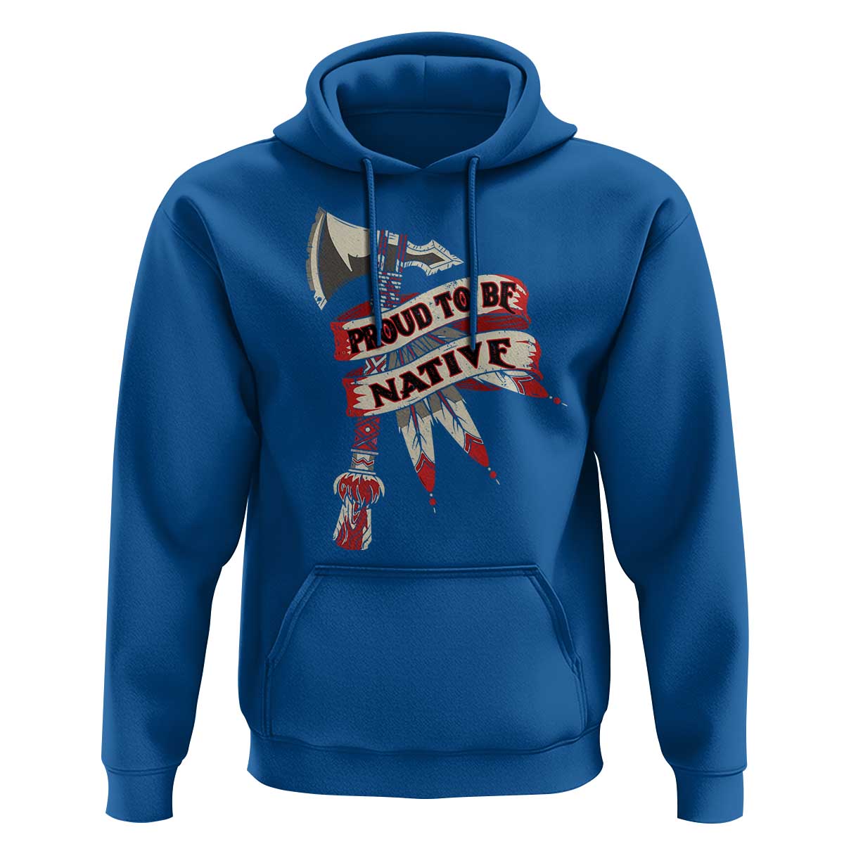Proud To Be Native Hoodie American Indian Indigenous - Wonder Print Shop
