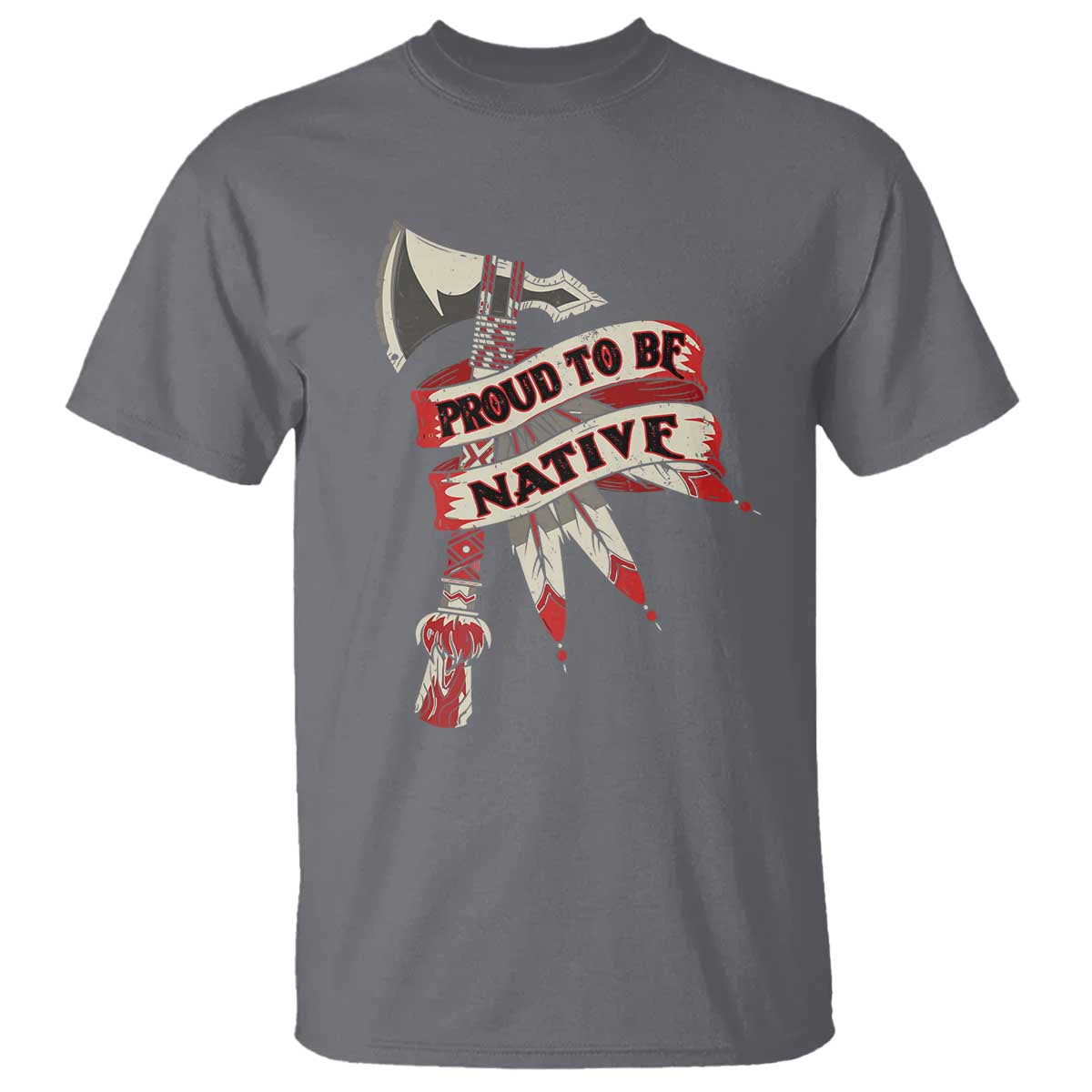 Proud To Be Native T Shirt American Indian Indigenous - Wonder Print Shop