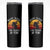 Native American Blood Runs Through My Veins Skinny Tumbler