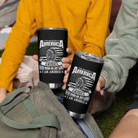 American Indian Tumbler Cup America Was Born On My Land