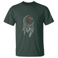 Indigenous Woman T Shirt Never Underestimate A Woman With Native Blood Dreamcatcher - Wonder Print Shop