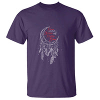 Indigenous Woman T Shirt Never Underestimate A Woman With Native Blood Dreamcatcher - Wonder Print Shop