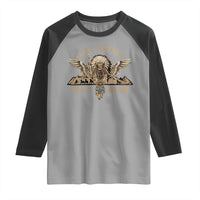 Native American Raglan Shirt Make America Native Again Wild Life