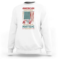 Make America Native Again America Flag Sweatshirt - Wonder Print Shop