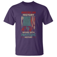 Make America Native Again America Flag T Shirt - Wonder Print Shop