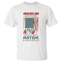 Make America Native Again America Flag T Shirt - Wonder Print Shop