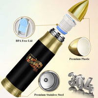Native American Bullet Tumbler Go Smudge Yourself Retro