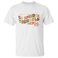 Native American T Shirt Go Smudge Yourself Retro - Wonder Print Shop