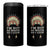 Native American 4 in 1 Can Cooler Tumbler I'm Not As White As I Look
