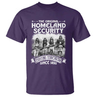 Native American T Shirt Original Homeland Security - Wonder Print Shop