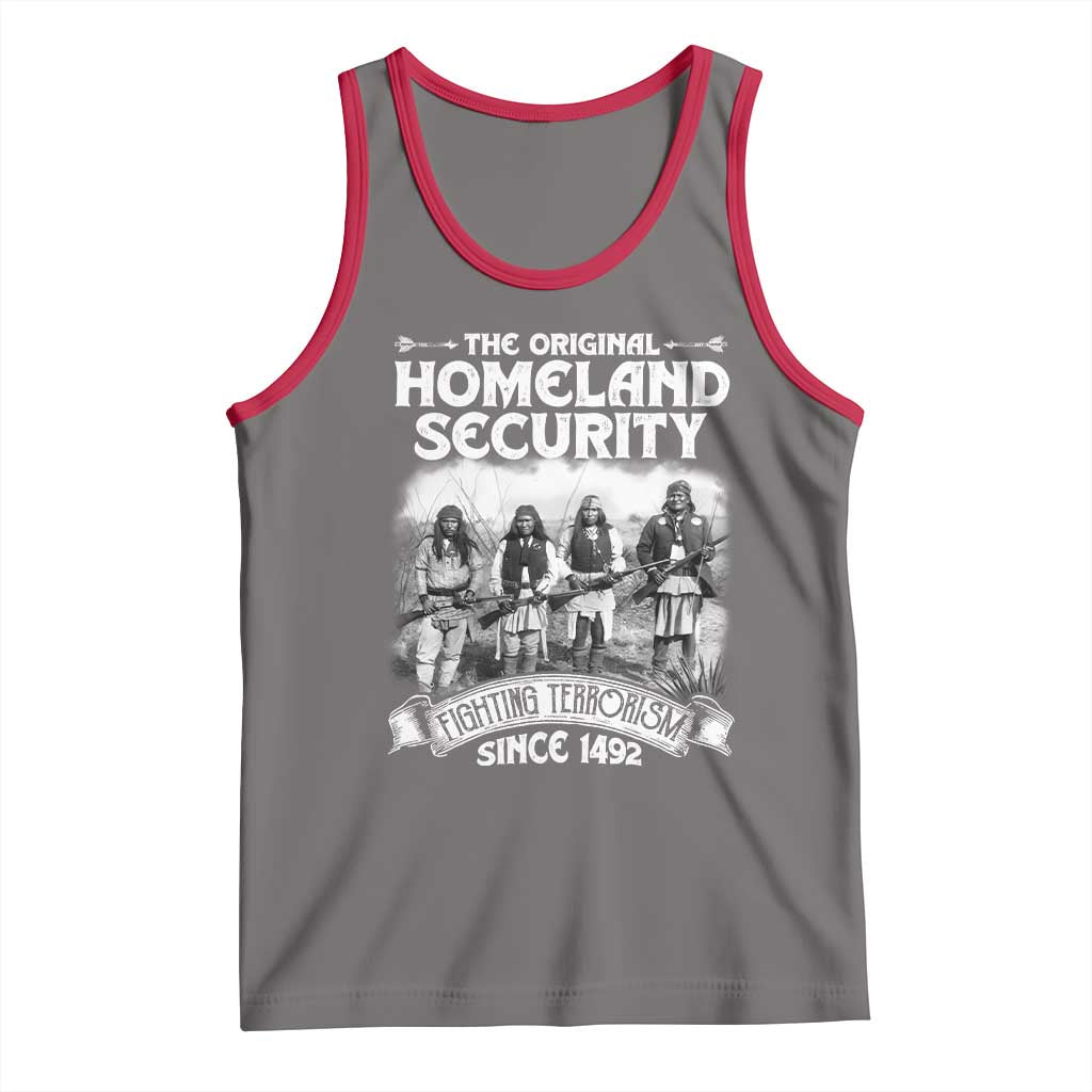 Native American Tank Top Original Homeland Security