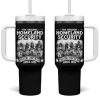 Native American Tumbler With Handle Original Homeland Security