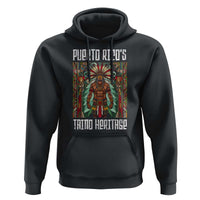 Puerto Rico Taino Heritage Hoodie Indigenous Warrior - Wonder Print Shop