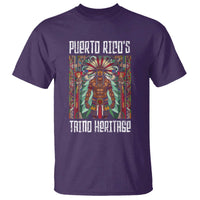 Puerto Rico Taino Heritage T Shirt Indigenous Warrior - Wonder Print Shop