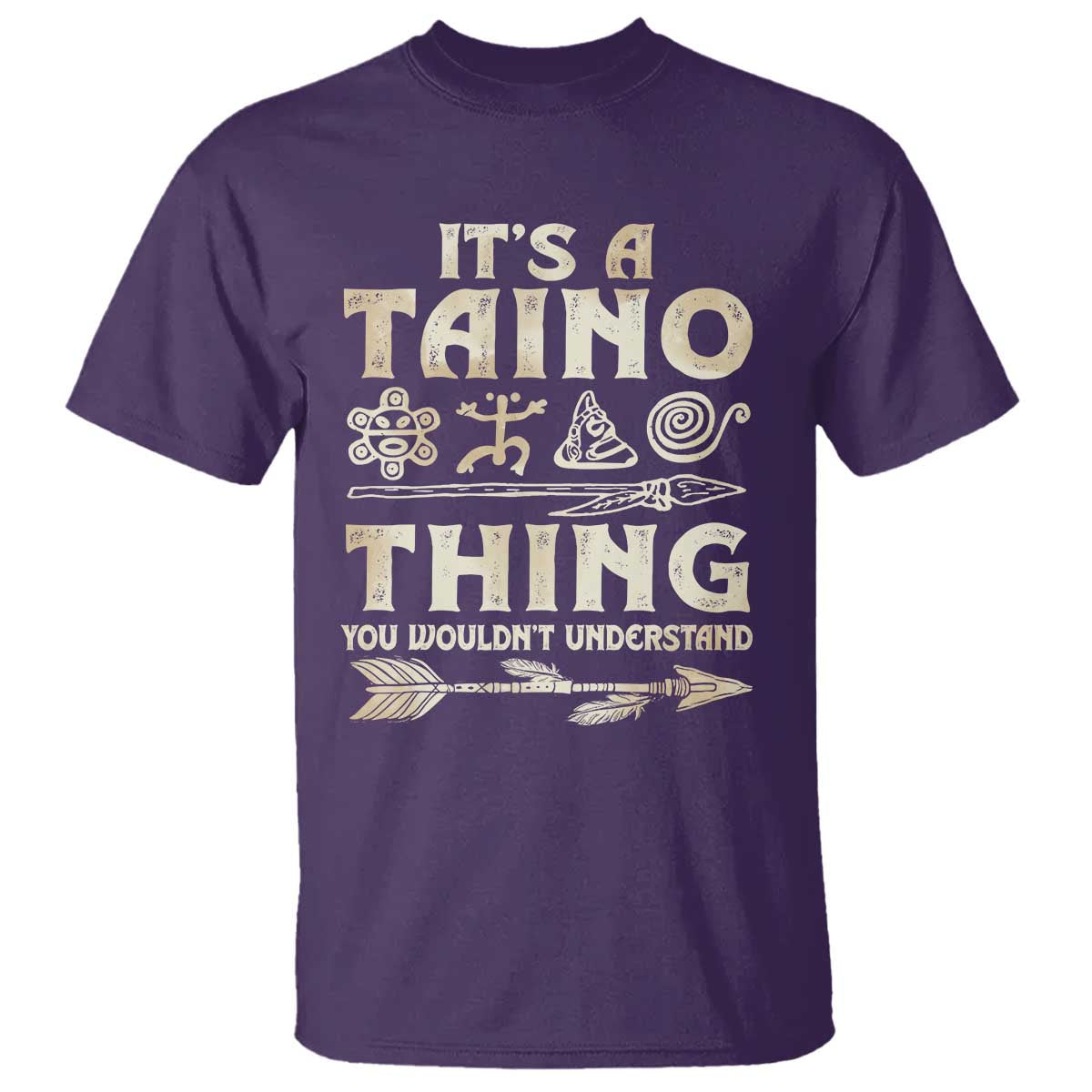 Puerto Rican Taino T Shirt It's A Taino Thing You Wouldn't Understand - Wonder Print Shop