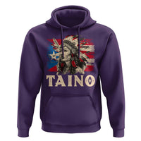 Puerto Rican Taino Hoodie Indigenous Woman Warrior - Wonder Print Shop