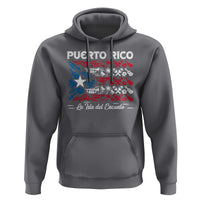 Puerto Rico La Isla Del Encanto Hoodie Puerto Rican Flag - Wonder Print Shop