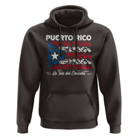 Puerto Rico La Isla Del Encanto Hoodie Puerto Rican Flag - Wonder Print Shop