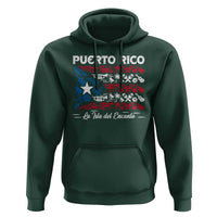 Puerto Rico La Isla Del Encanto Hoodie Puerto Rican Flag - Wonder Print Shop