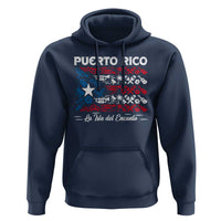 Puerto Rico La Isla Del Encanto Hoodie Puerto Rican Flag - Wonder Print Shop
