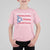 Puerto Rico La Isla Del Encanto T Shirt For Kid Puerto Rican Flag - Wonder Print Shop