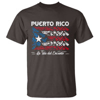 Puerto Rico La Isla Del Encanto T Shirt Puerto Rican Flag - Wonder Print Shop
