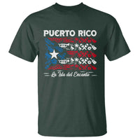 Puerto Rico La Isla Del Encanto T Shirt Puerto Rican Flag - Wonder Print Shop