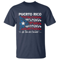 Puerto Rico La Isla Del Encanto T Shirt Puerto Rican Flag - Wonder Print Shop