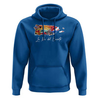 Puerto Rican Hoodie La Isla Del Encanto Puerto Rico - Wonder Print Shop