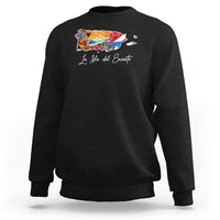 Puerto Rican Sweatshirt La Isla Del Encanto Puerto Rico - Wonder Print Shop