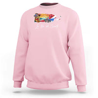 Puerto Rican Sweatshirt La Isla Del Encanto Puerto Rico - Wonder Print Shop
