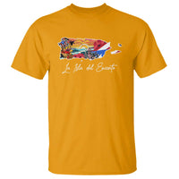 Puerto Rican T Shirt La Isla Del Encanto Puerto Rico - Wonder Print Shop