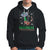 Christmas Hoodie Alien Invasion Space UFO Catch Santa - Wonder Print Shop