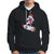 Christmas Hoodie Santa Astronaut Dabbing Space Rocket Xmas Light - Wonder Print Shop