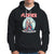 Sleigher Hail Santa Heavy Metal Christmas Rock Hoodie - Wonder Print Shop