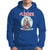 Sleigher Hail Santa Heavy Metal Christmas Rock Hoodie - Wonder Print Shop