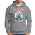 Sleigher Hail Santa Heavy Metal Christmas Rock Hoodie - Wonder Print Shop