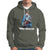 Christmas Hoodie Sleigher Hail Santa Rock Electric Guitar Cool Xmas - Wonder Print Shop