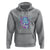 Find What You Love And Let It Kill You Skull Glitch Art Hoodie - Wonder Print Shop