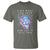 Find What You Love And Let It Kill You Skull Glitch Art T Shirt - Wonder Print Shop