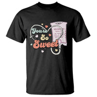 Valentine's Day T Shirt Retro Nurse Valentine You're So Sweet D10W Medical Peds PICU - Wonder Print Shop