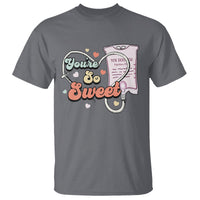 Valentine's Day T Shirt Retro Nurse Valentine You're So Sweet D10W Medical Peds PICU - Wonder Print Shop