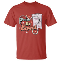 Valentine's Day T Shirt Retro Nurse Valentine You're So Sweet D10W Medical Peds PICU - Wonder Print Shop