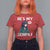 Valentine's Day Couple Matching T Shirt For Women He's My Senpai Funny Anime Girlfriend - Wonder Print Shop